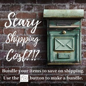 Scary shipping cost? Bundle your likes to SAVE.